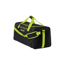 Erima Sports Bag Squad (Size M - 50 Litres) black/green 55x30x30cm